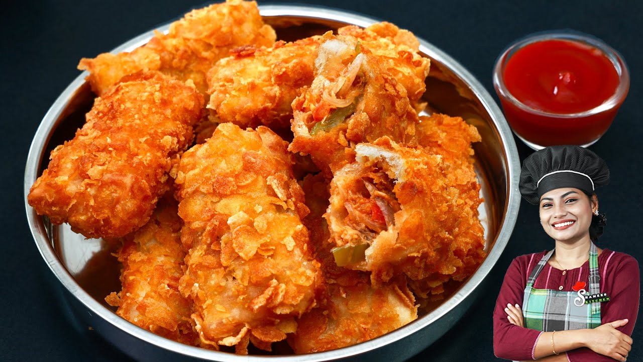 ഒരെണ്ണം കഴിച്ചാൽ നിർത്താതെ കഴിച്ചുപോകും💯👌/ Iftar Special Snack/ Bread Chicken Pocket/ Shawarma