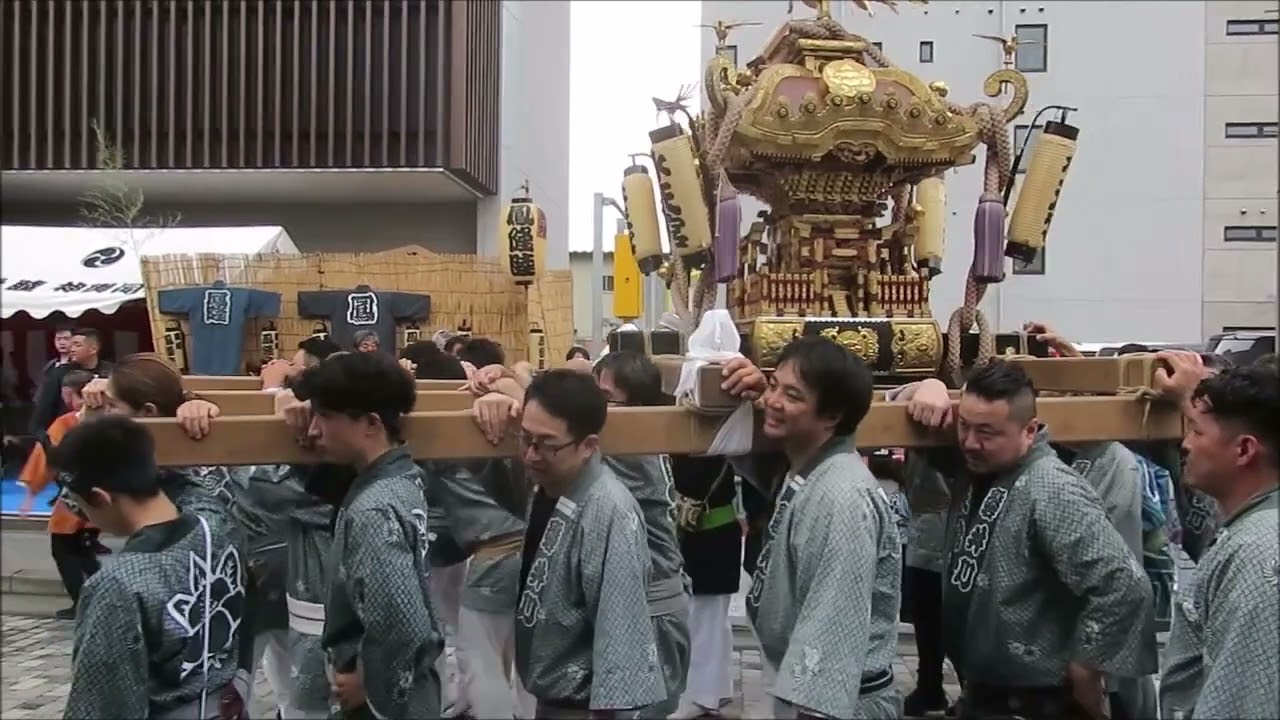 一関夏まつり　2023・08 06　大一関神輿祭　神輿渡御
