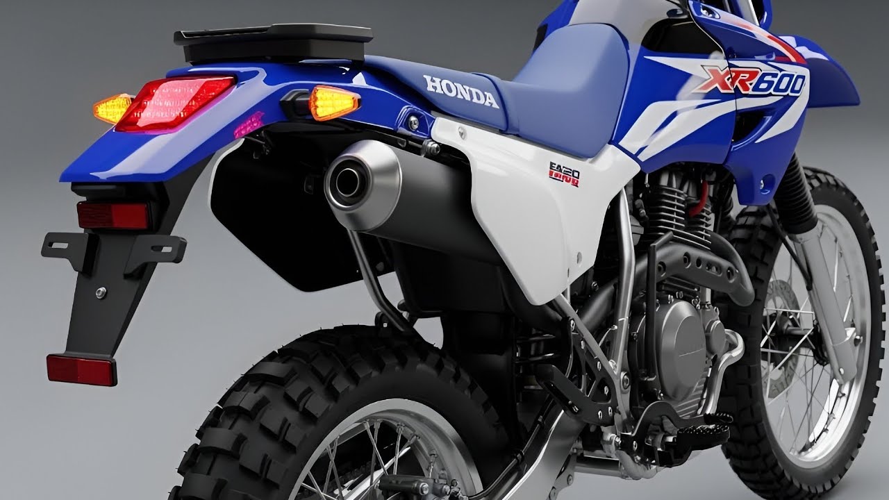 Официально! Honda XR600R 2026 года — возвращение великана! Мощный мотоцикл для двух видов спорта!