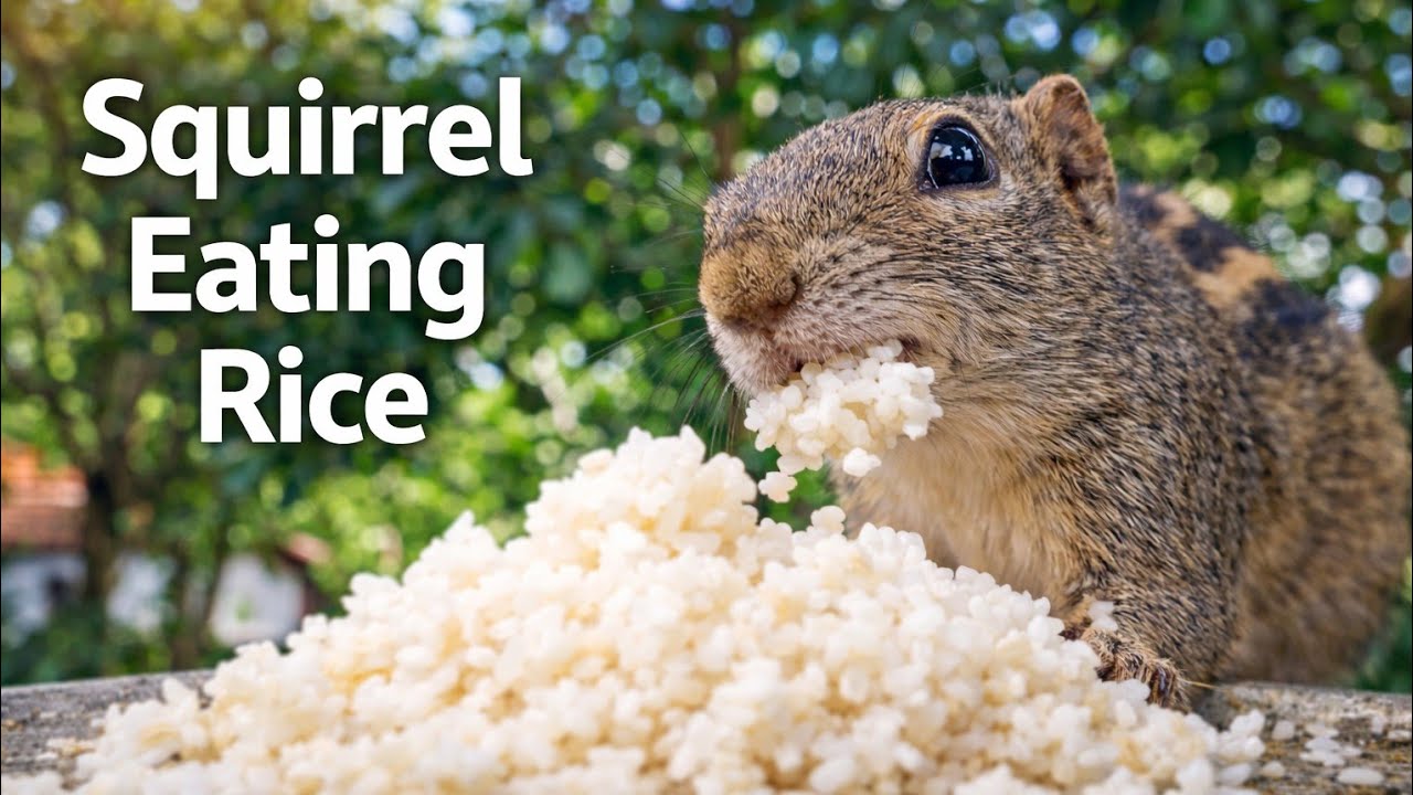 &ldquo;Squirrel Eating Rice 🍚🐿️ | Full Video&rdquo;|Original sounds|