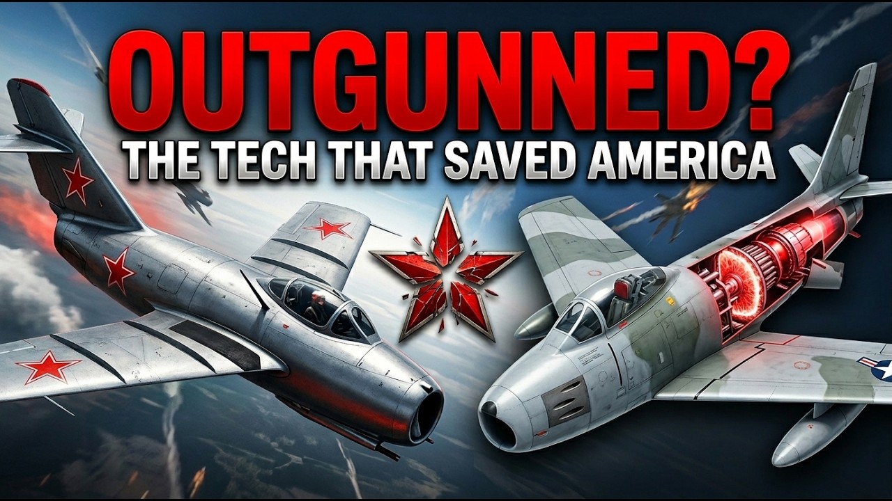 How ​​the F-86 Saved the USA... Destroying Soviet Aviation