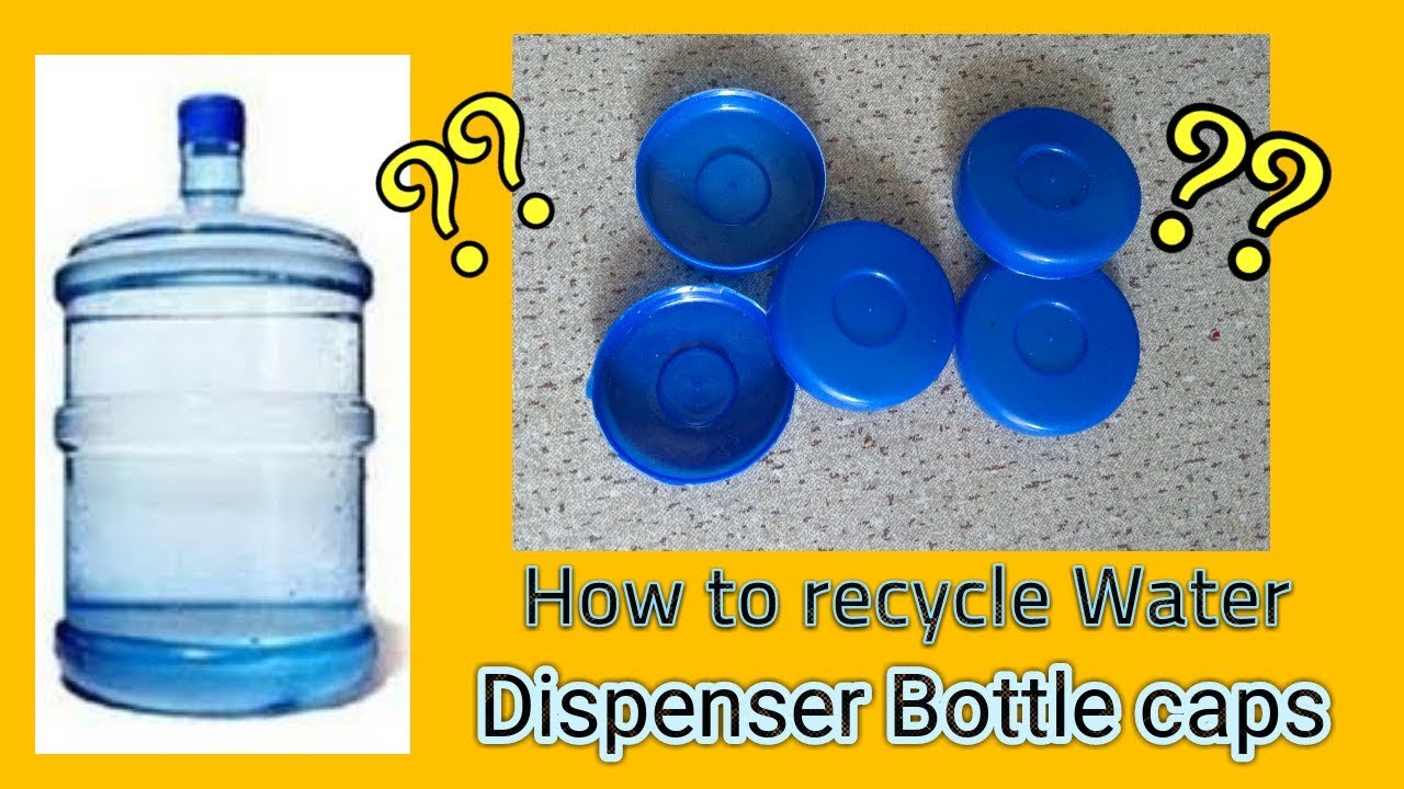 How to reuse /recycle the waste  water bottle caps.. Best from waste