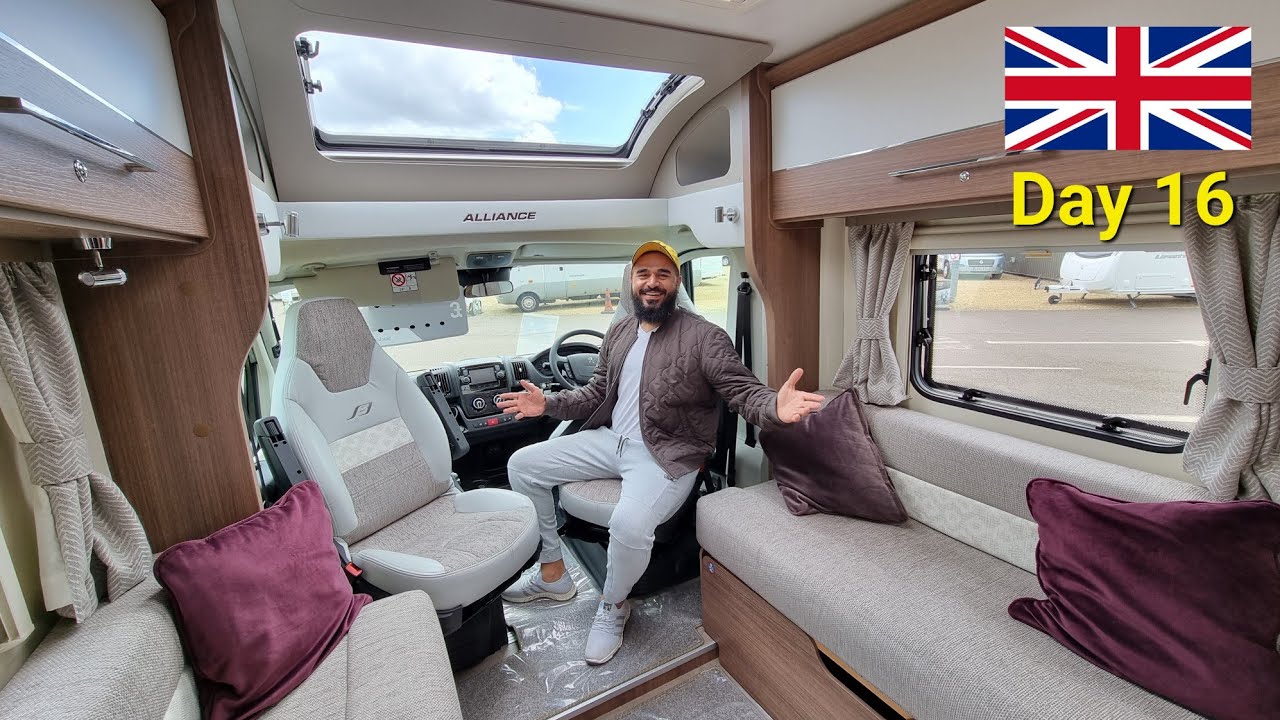 Gaari me pura ghar bana dia 🇬🇧 | Day 16 | caravans | road trip | Mustafa Hanif BTS | Daily vlogs
