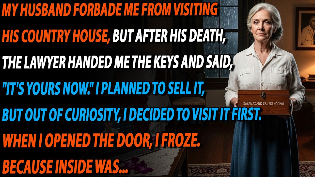 😱 My Husband Died Hiding a Secret — What I Found in the Forbidden Cottage
