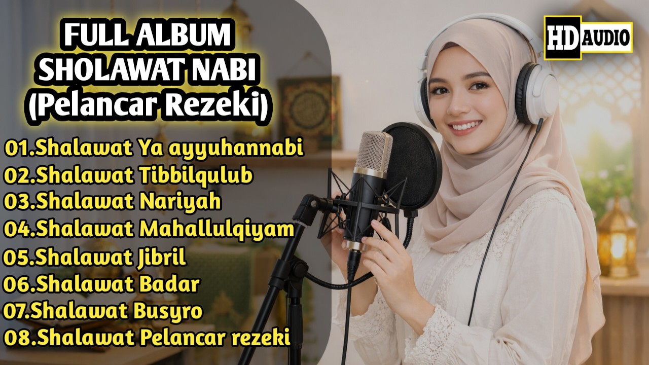 FULL ALBUM Sholawat Nabi Penyejuk Hati & Pelancar Rezeki 2026 - Paling Merdu Sedunia