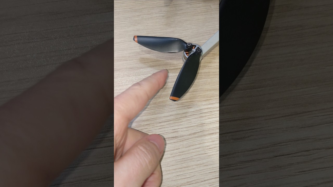 Mavic Mini with Wrong Blades & Locktite Screws