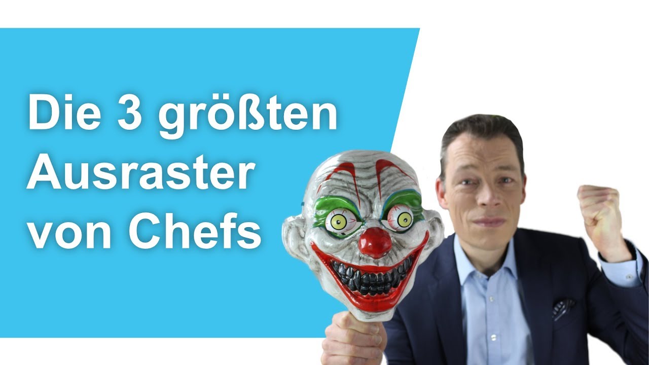 Führungskraft ohne Stil: Die 3 größten Ausraster von Chefs (schlechte Führungskräfte) // M. Wehrle