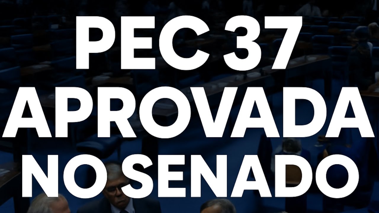 SUCESSO: PEC 37 APROVADA NO SENADO (GCM e AGENTES DE TRÂNSITO)
