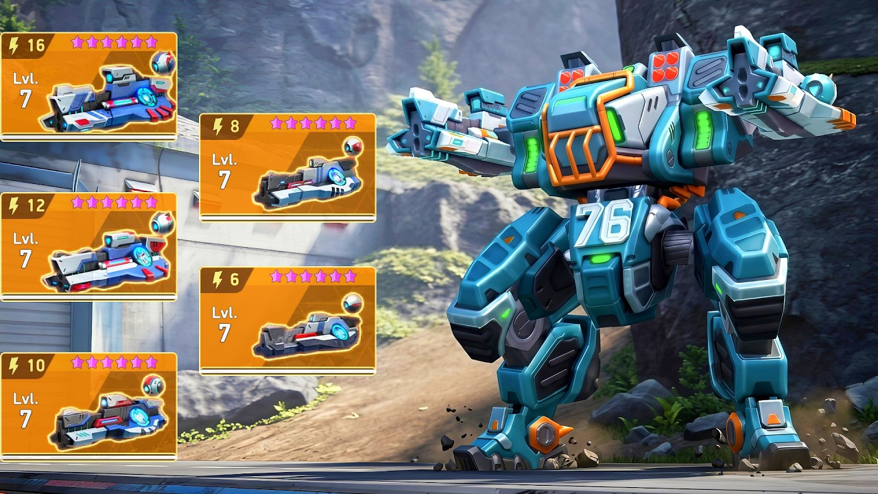 All Oracle 16 12 10 8 6 with Gatecrasher - Mech Arena