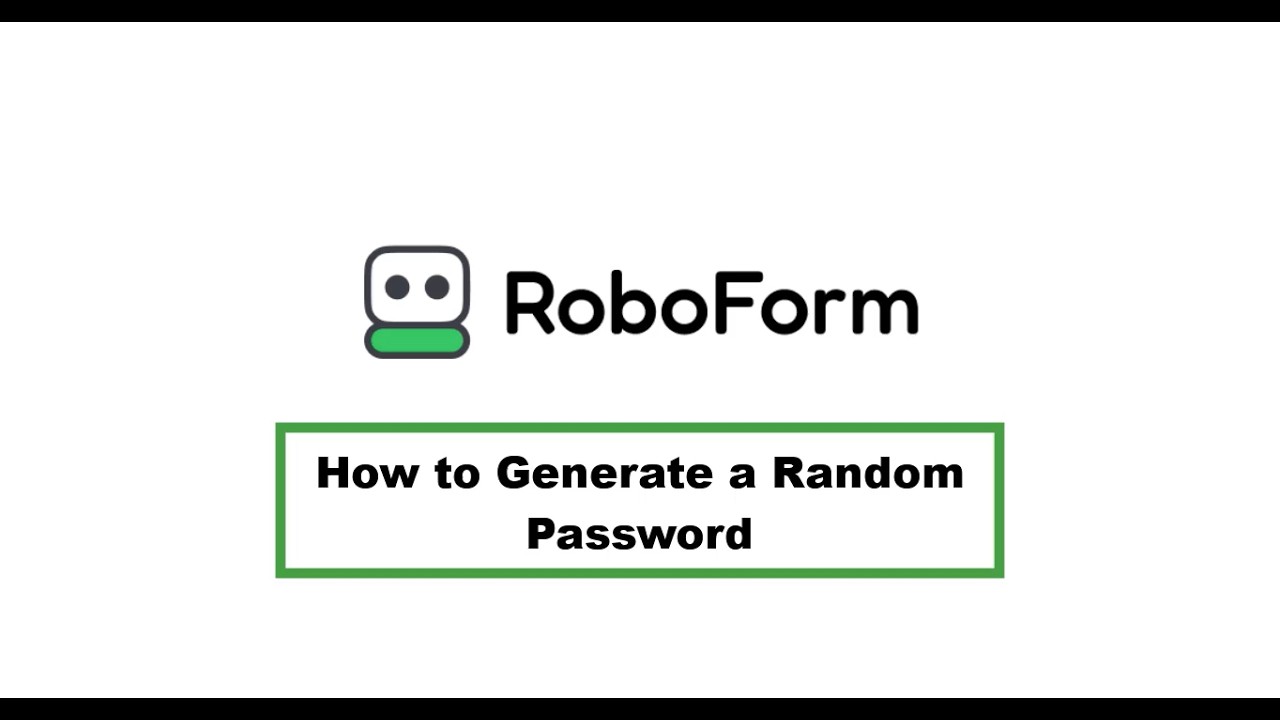 How to Generate a Random Password