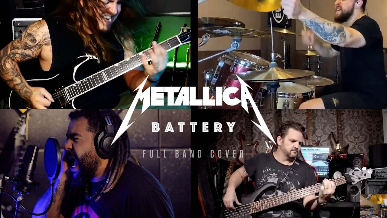 BATTERY - METALLICA | ft. Eloy Casagrande, Felipe Andreoli e Jean Patton