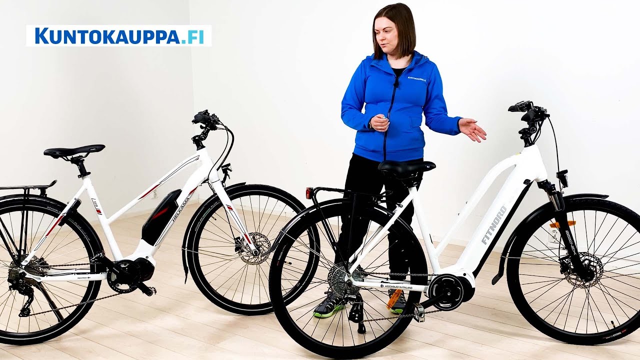 FitNord Ava 500 ja Helkama SE10L Sähköpyörien vertailu
