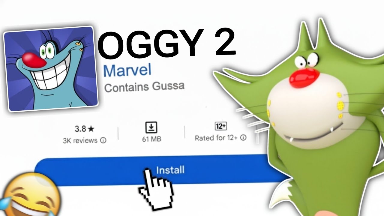 I Found The Funniest Oggy Games Ever 😂 | Part 2