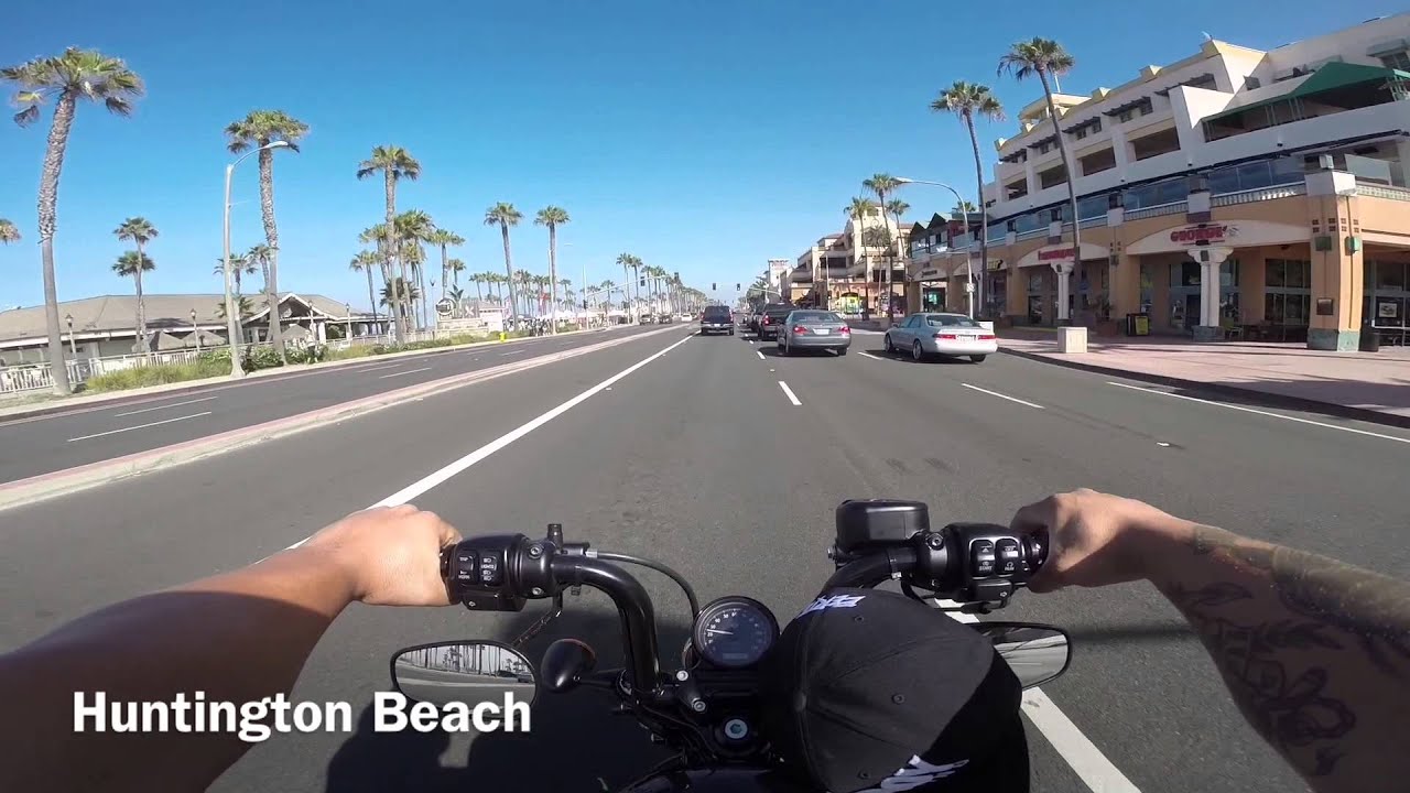 2014 Harley-Davidson 48 ride on PCH (gopro)