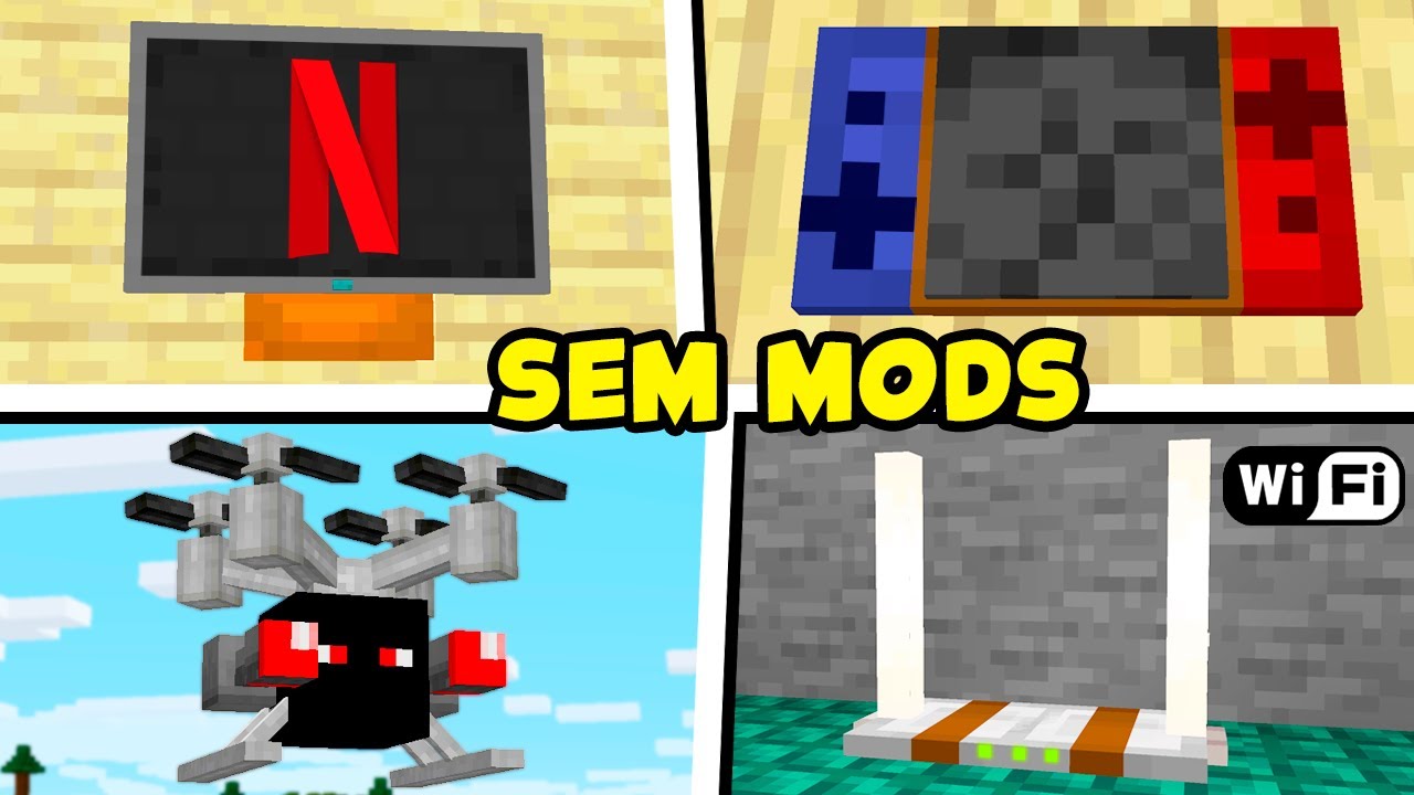 🚀 7 CONSTRUÇÕES HACKS que VOCÊ PODE FAZER no MINECRAFT BEDROCK