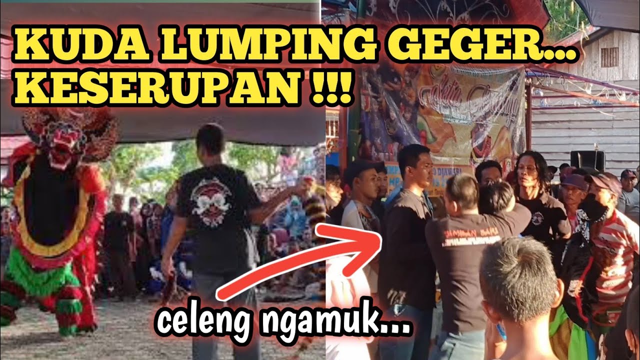 SETIA BUDAYA || KUDA LUMPING || GEGER KESERUPAN #kuntilanak  #jaranan