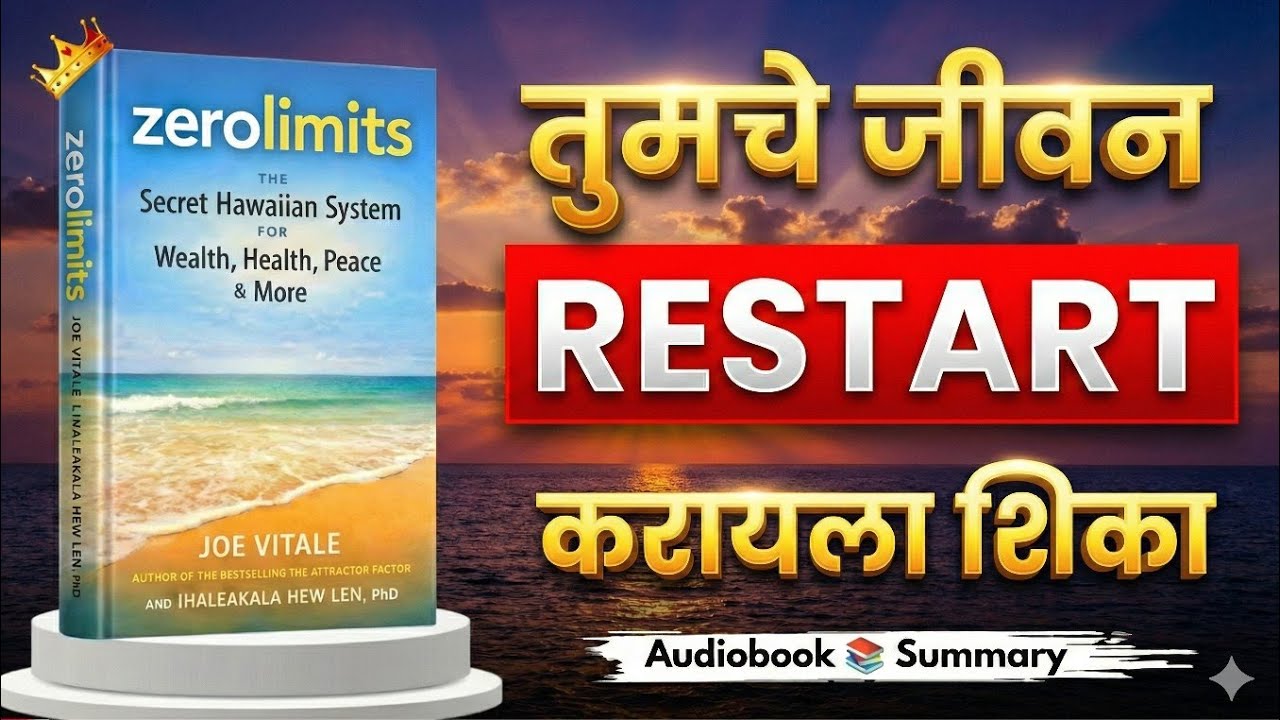 Zero Limits Marathi Audiobook | आपले आयुष्य Restart करायला शिका | Ho’oponopono मराठी | Book Summary