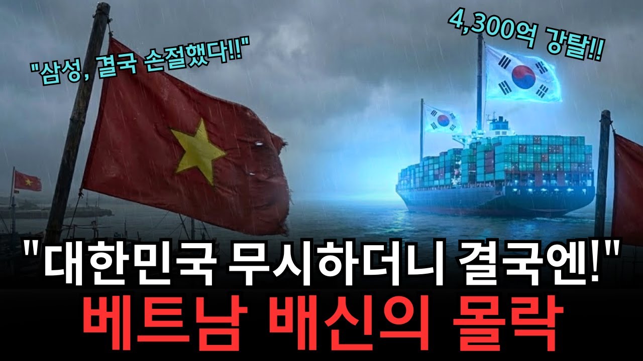 “4,300억이 신호탄이었다: 삼성의 ‘조용한 이동’이 남긴 베트남 경고”