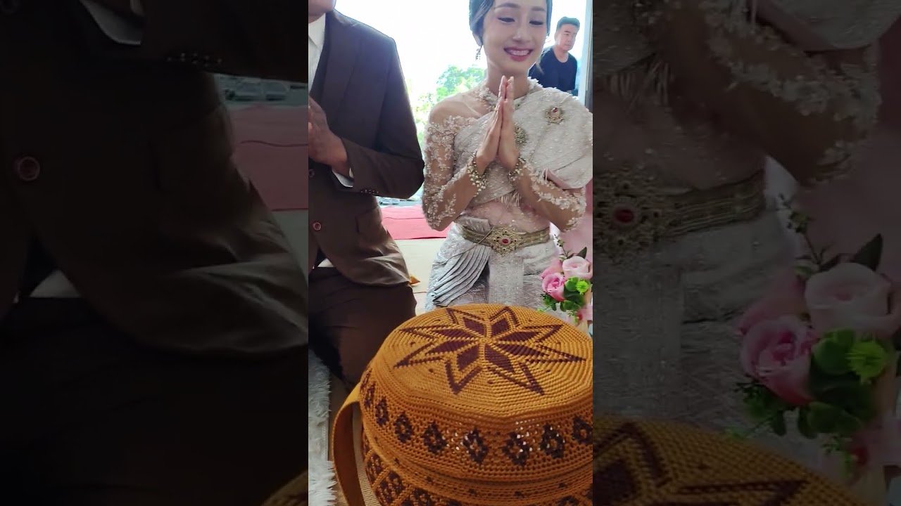♥️♥️♥️#สมรสสมรักอนุวัฒน์&ชลิตา ที่บ้านหนองอิเข็ม ขอให้มีความสุขความเจริญรุ่งเรืองตลอดกาลเทดา 1/03/69