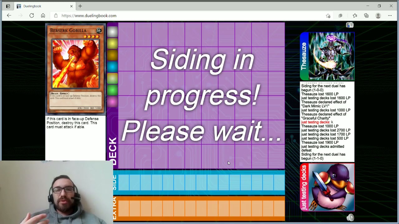 Dueling Book Commentary!!! GOAT FORMAT: Goat Control vs. Level 4 beatdown