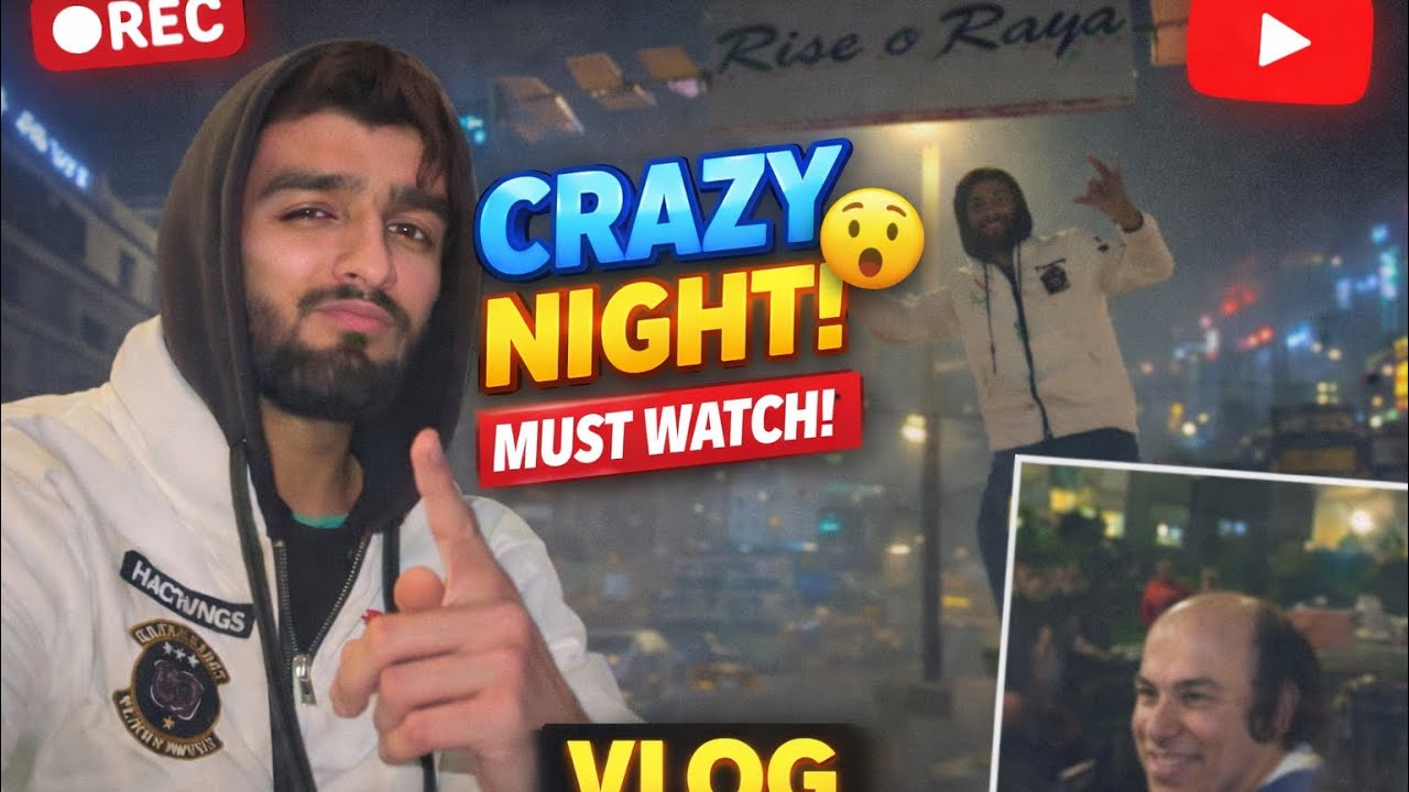 A night in DHA raya..😎, let’s see …. 