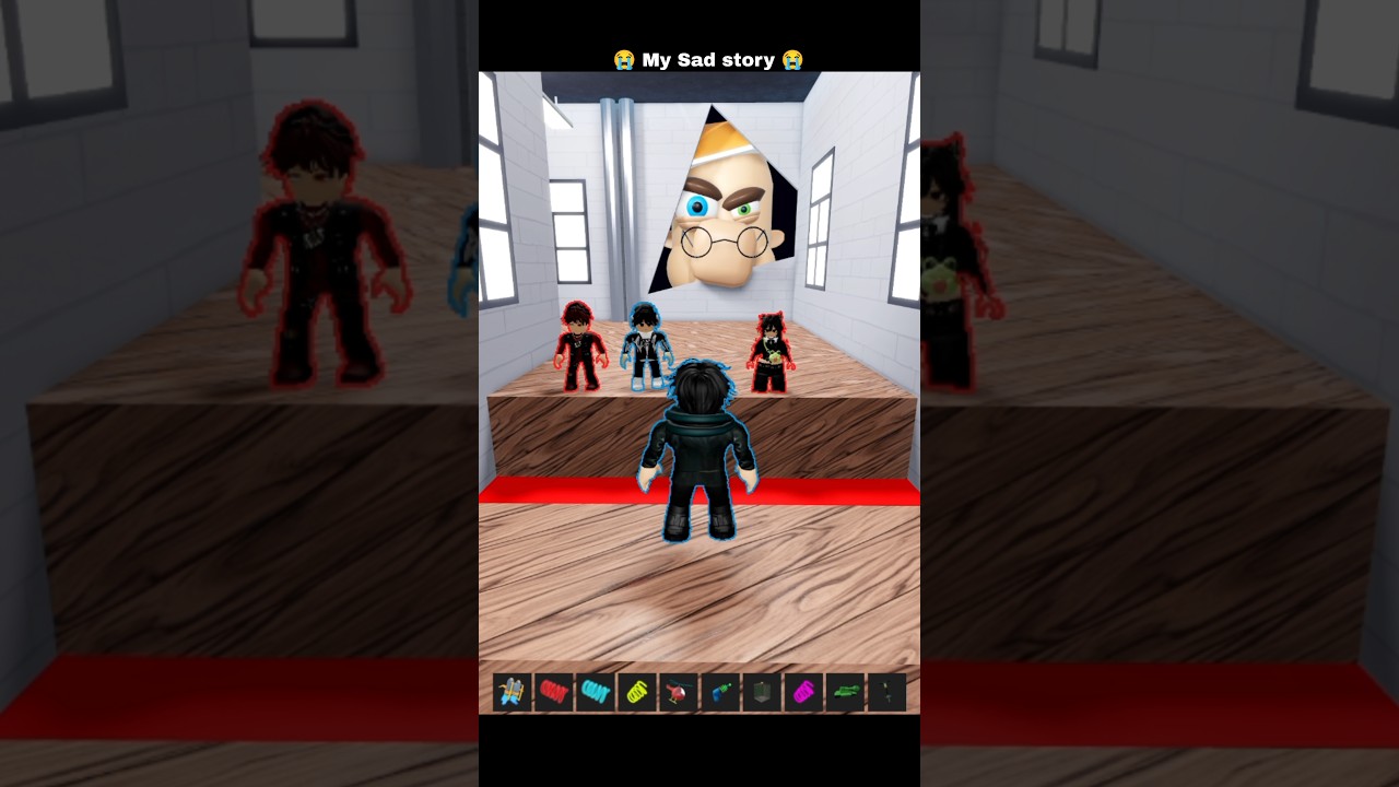 Volcano Obby 🌋 Troll Me 1 Girl 😭💔 And 3 Player Troll Me 😭💔 My Sad Love story 💔😢😭