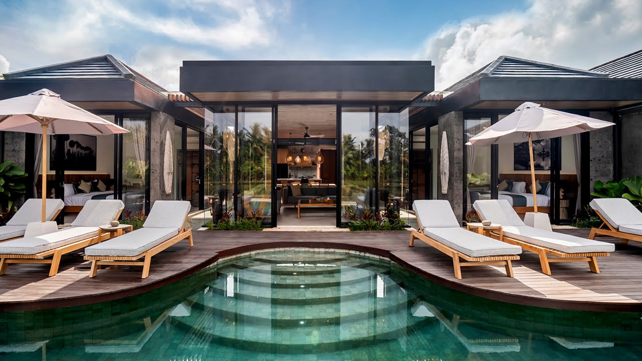 4 Bedroom AirBnB Villa Surrounded by rice fields and nature