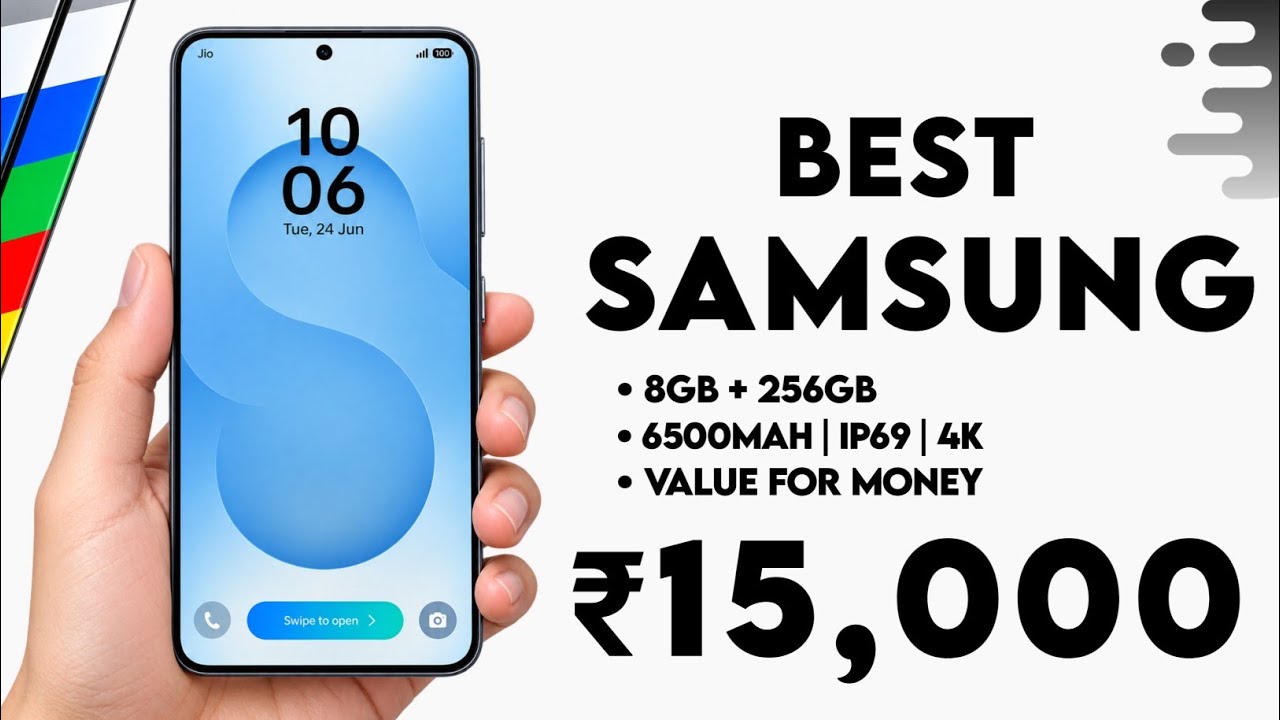 Top 3 Best Samsung Smartphones Under ₹15,000 in 2026 🔥 | Best Samsung Phones Under 15000
