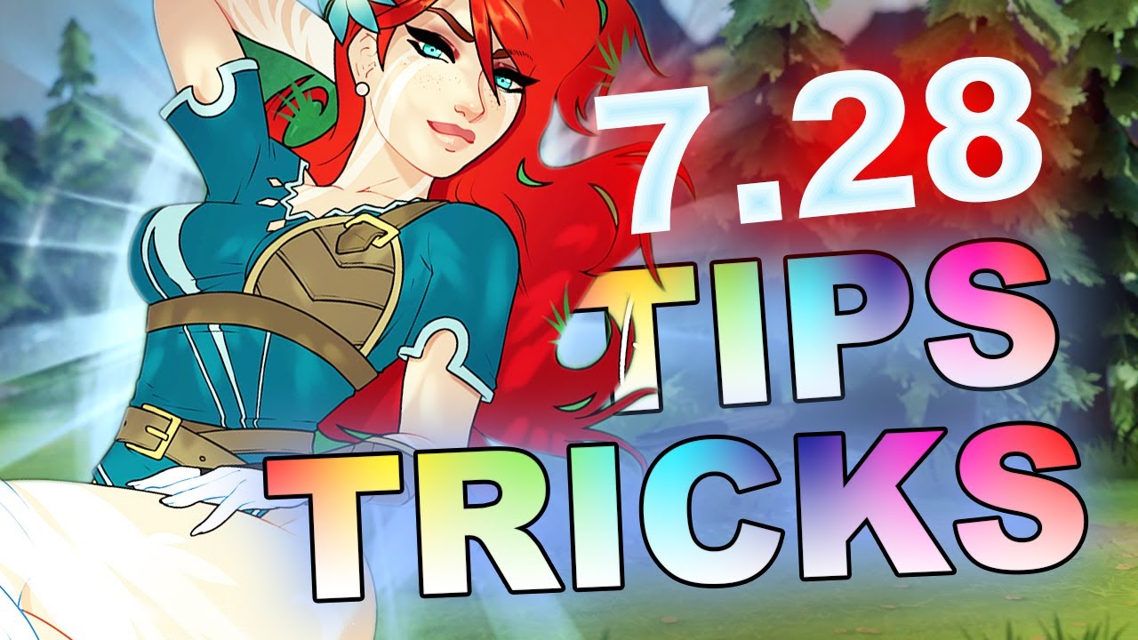 7.28 Dota 2 TIPS, TRICKS and BUGS!