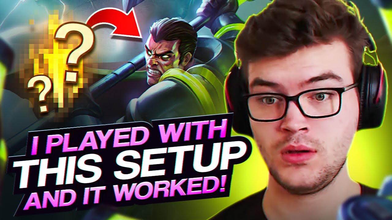 I Played Darius with THIS SETUP and it ACTUALLY WORKED