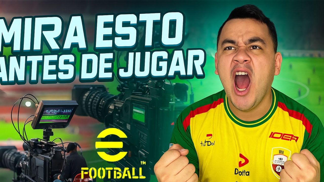 Probé TODAS las CÁMARAS de Efootball... ¿Cuál es la mejor?