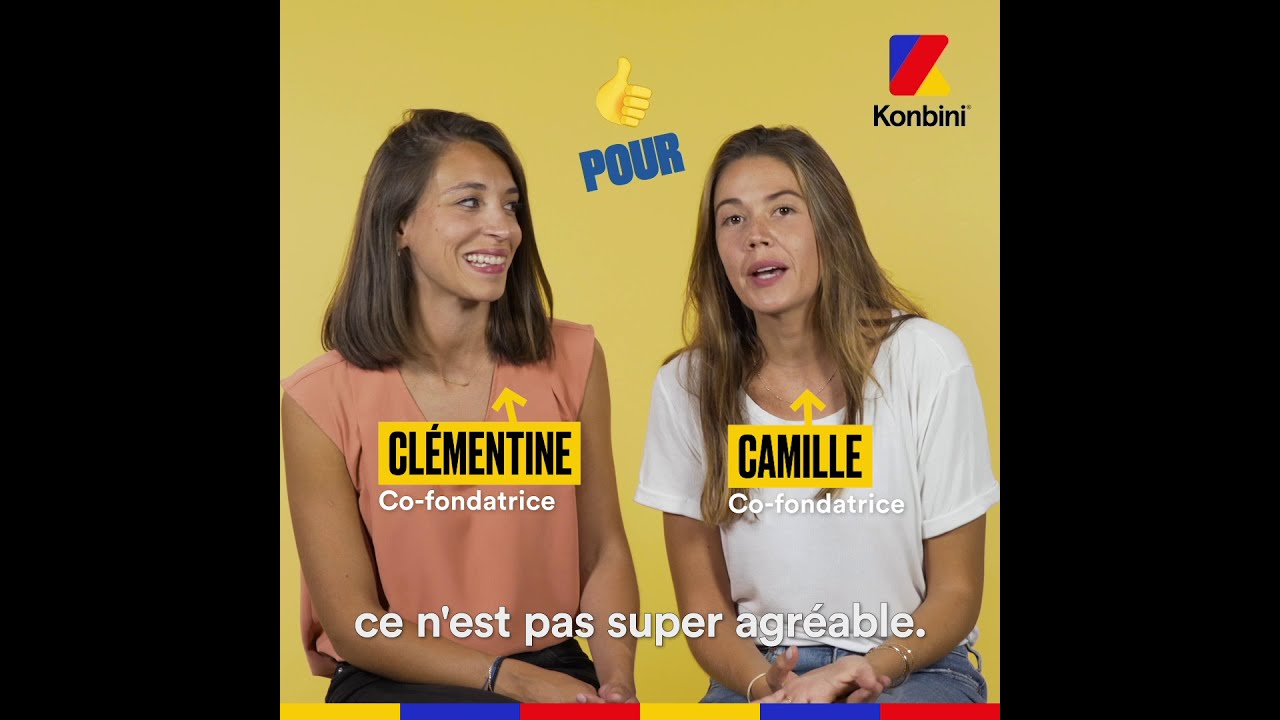 Konbini x Les Petits Prödiges : Les co-fondatrices Camille & Clémentine réponde au 