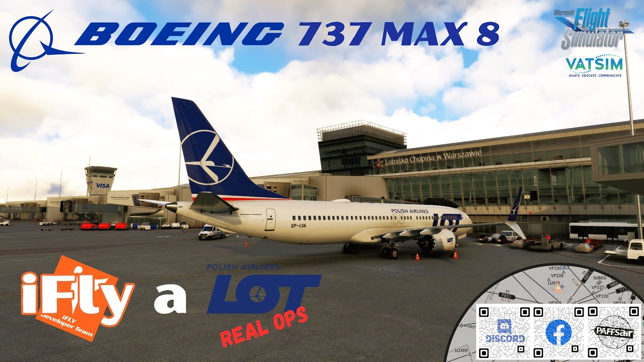 [MSFS] LIVE | ✈️ VATSIM | iFly 737 MAX | LOT POLISH REAL OPS