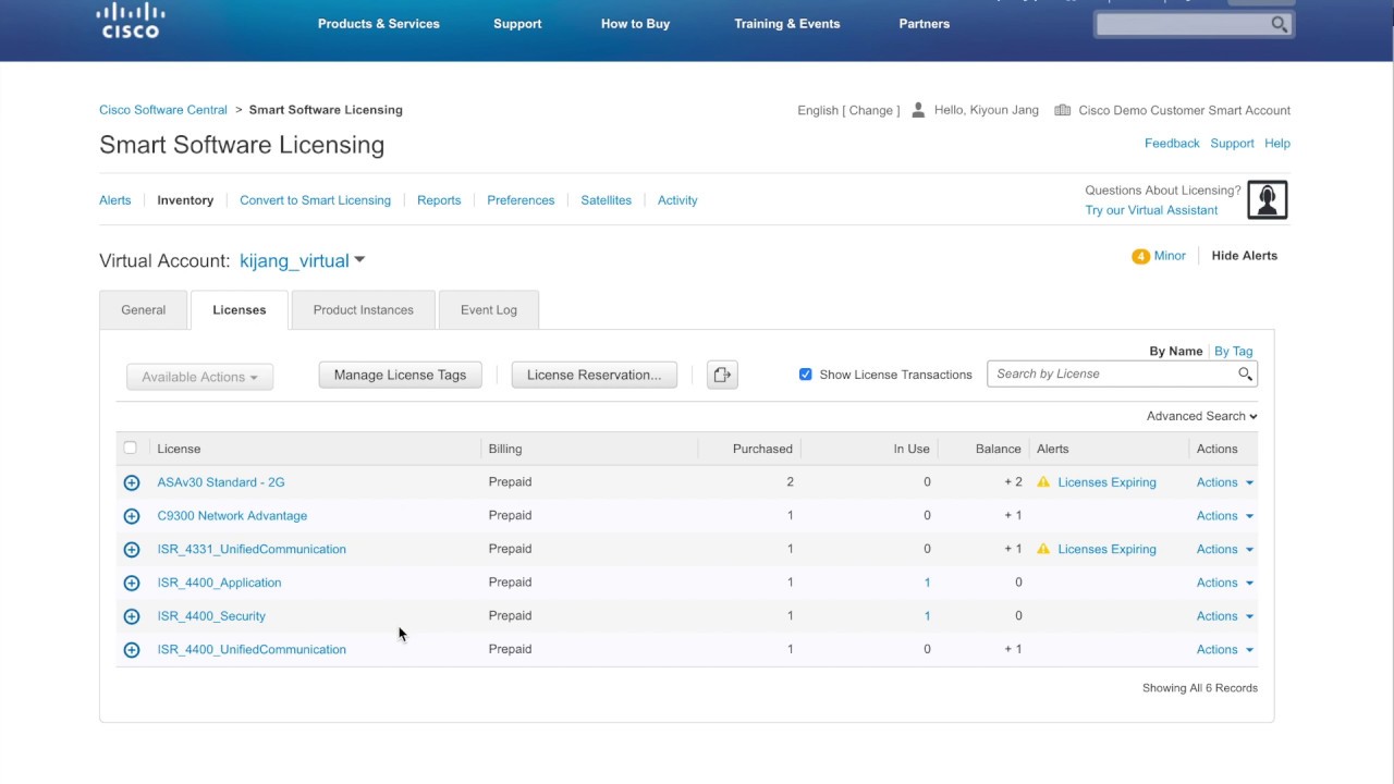 Cisco Smart license Traditional Licensing to Smart Licensing(DLC)