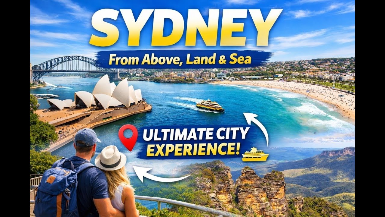 Sydney From Above, Land & Sea | Ultimate City Experience