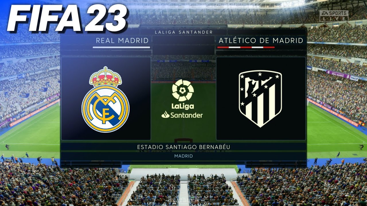 FIFA 23 - Real Madrid vs. Atlético de Madrid | #RealMadridAtleti