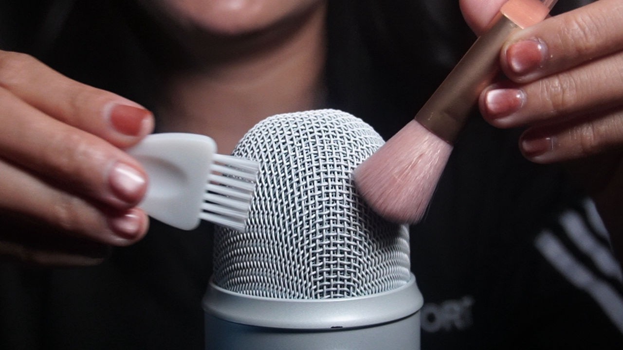 ASMR Make You Sleep Tickling Triggers for Brain Relaxation And Sleep ~ ASMR No Talking