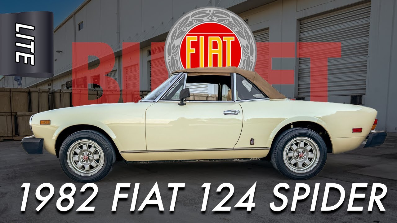 1982 Fiat 124 Spider | [4K] | REVIEW SERIES | 