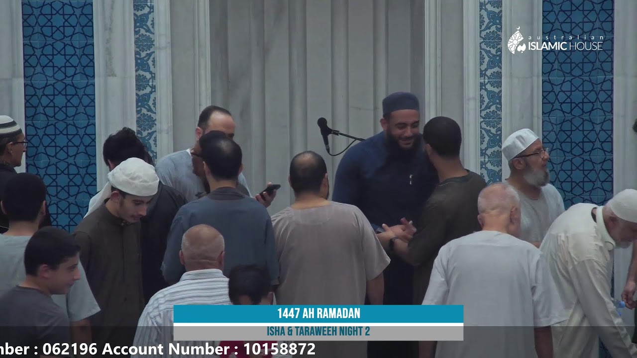 1447 AH Ramadan Isha & Taraweeh Night 2