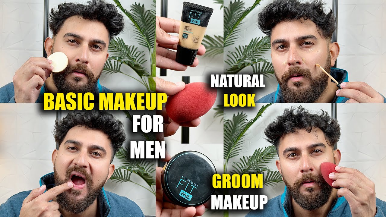 Basic Makeup for Men 2026 | No Makeup Look | Groom Makeup for Men | Natural Wedding Look for Men