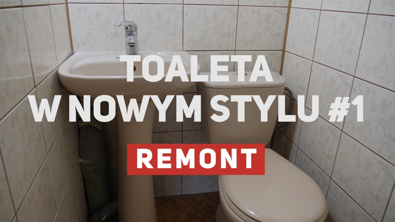 Remont kibelka - toaleta w nowym stylu #1