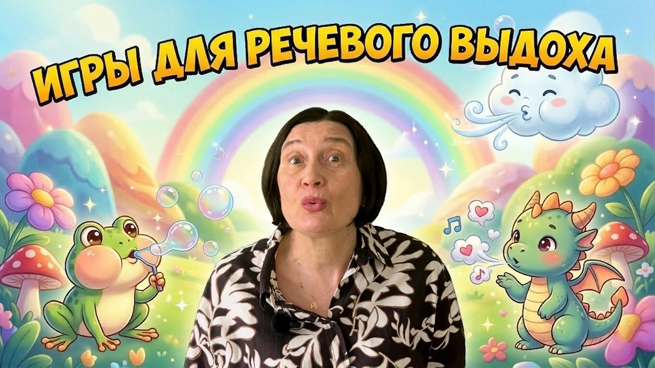 Ребенок плохо говорит? 5 игр на речевой выдох на каждый день!