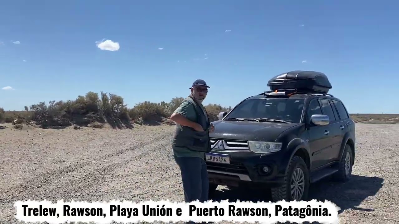 Trelew, Rawson, Playa Union, Lobos marinhos, 