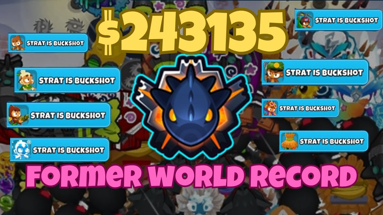 [BTD6] 1st Place! Ranked Elite Bloonarius #50 (Winter Park) with $243k
