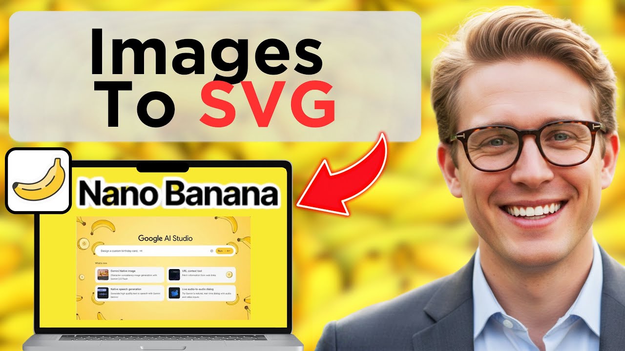 Как преобразовать изображения с вашего Nano Banana Pro в редактируемые SVG-файлы (простое руковод...