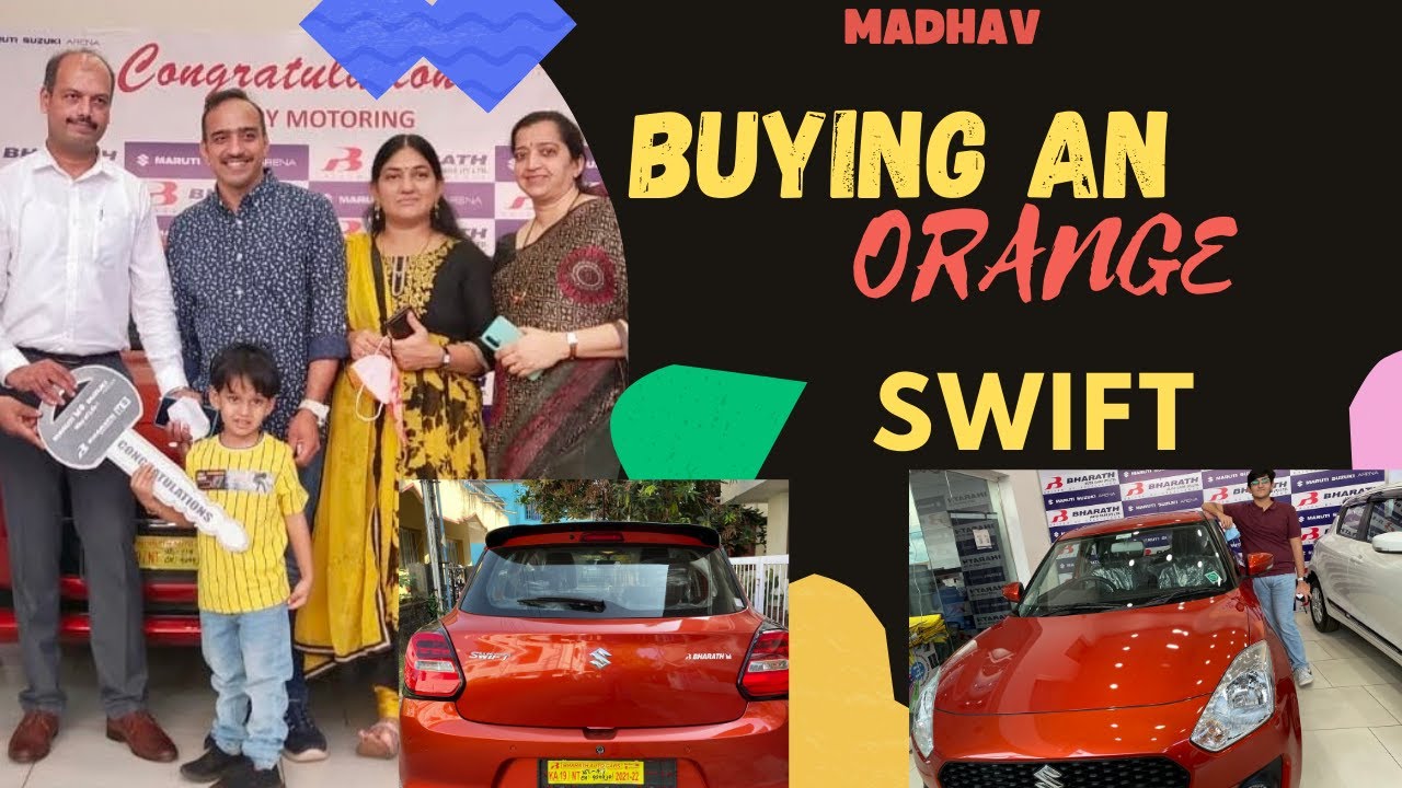 buying orange Maruti  swift car!  TOO SAVAGE. TOO STYLISH.as Maruti claims