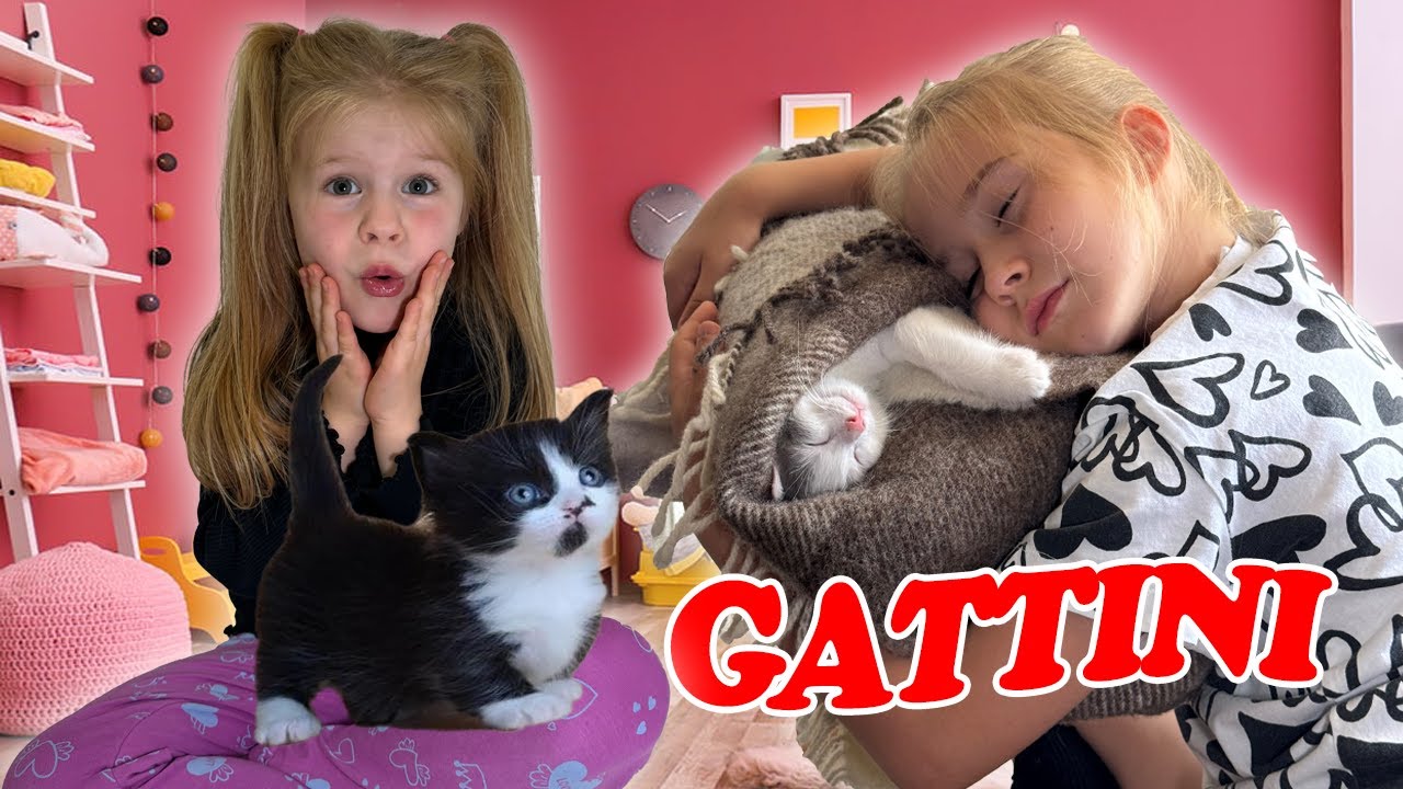 ERIKA E VANESSA DIVENTANO CAT SITTER PER 24 ORE! 🐈🐈‍⬛