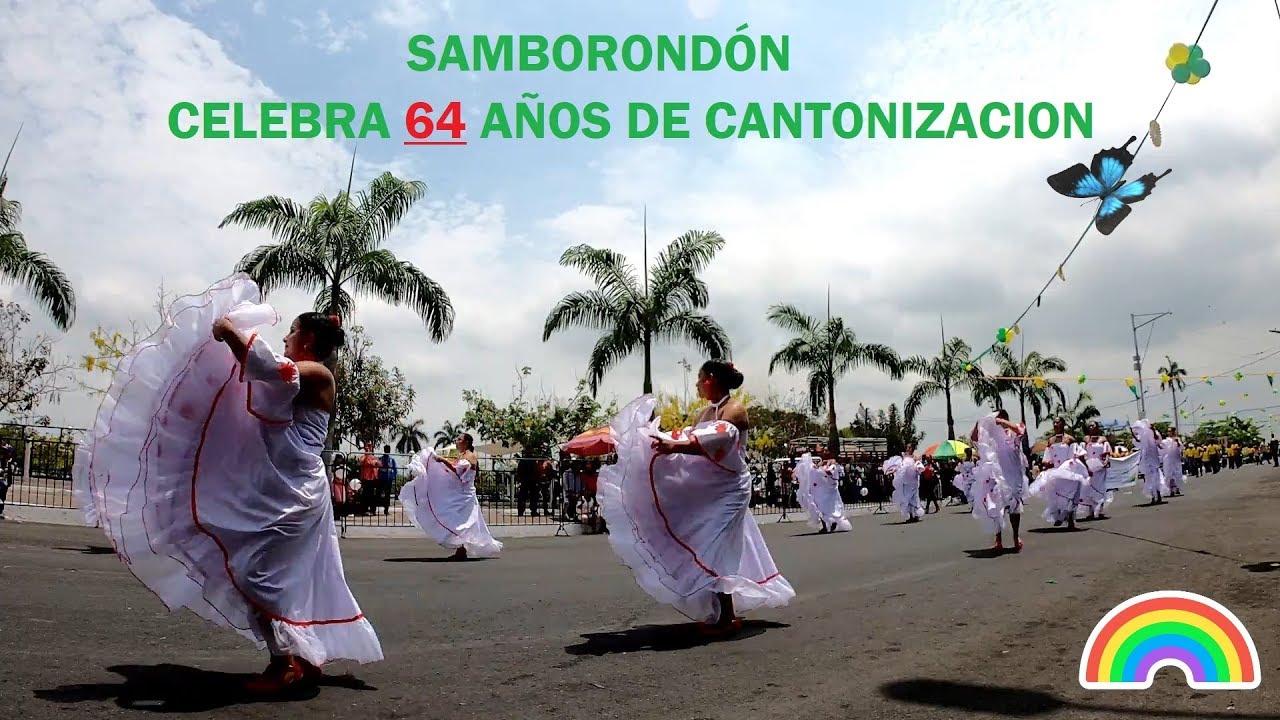SAMBORONDON: DESFILE POR LOS 64 AÑOS DE CANTONIZACION