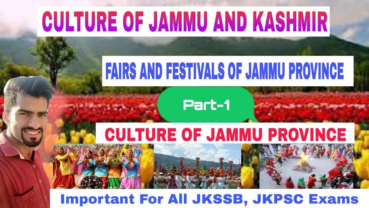 Culture of Jammu and Kashmir || Part-1 || Fairs and Festivals of Jammu Provinces || By Rakesh Sir |