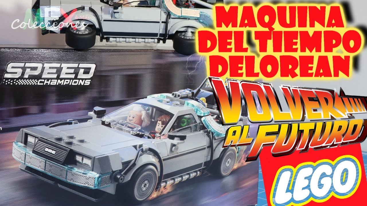 LEGO DELOREAN DMC | SPEED CHAMPIONS |TIME MACHINE FROM BACK TO THE FUTURE